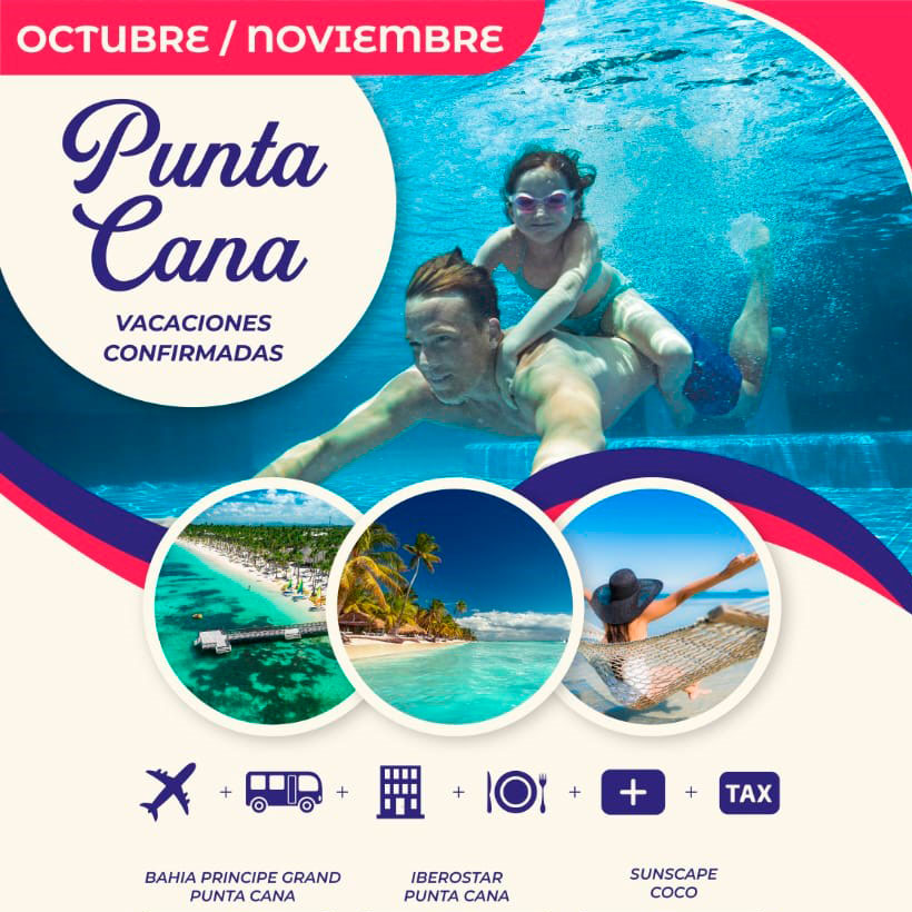 Punta Cana vacaciones confirmadas